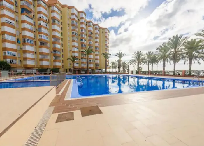 Maravilloso Estudio En Urbanizacion Centro Internacional En Algarrobo Costa A 50 Metros De La Playa